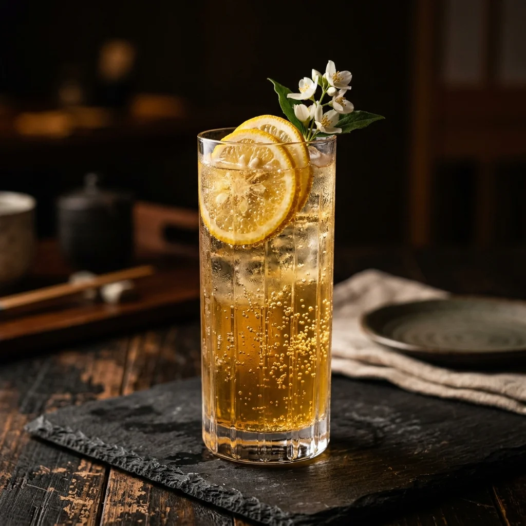 Yuzu Sparkling Tea